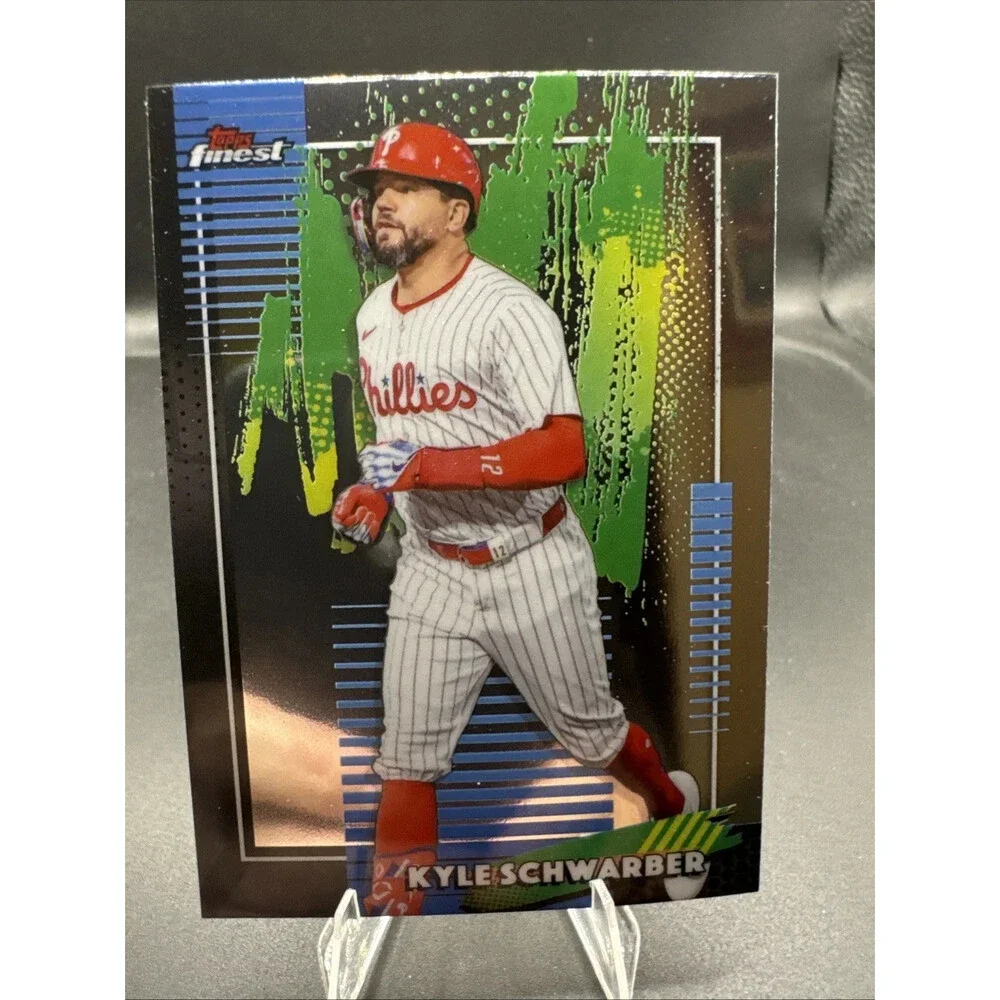 2026 Topps Finest #91 Kyle Schwarber 🔥 Phillies Philadelphia common base